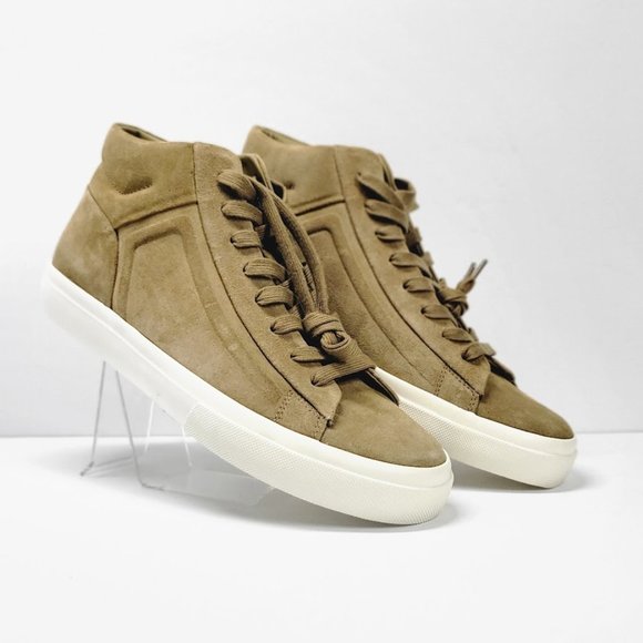 VINCE men's fynn hi sneaker Sz 8 M/ EU41 NEW - Picture 1 of 9